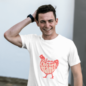 Love Chicken Mama: Unisex Cotton Tee Riding for Foodies!