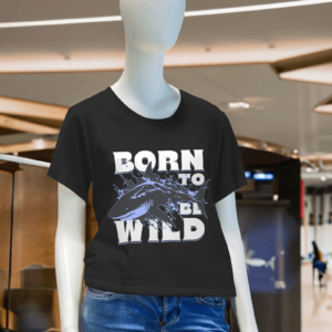 Born To Be Wild: Unisex Cotton Tee